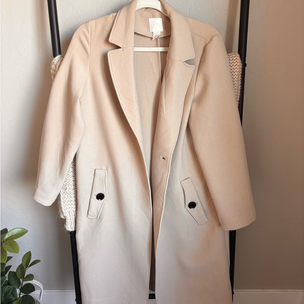 H&M Classic Tan Trench Coat
